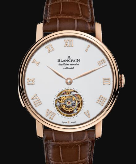 Review Blancpain Métiers d'Art Watches for sale Blancpain Carrousel Répétition Minutes Replica Watch Cheap Price 0232 3631 55B